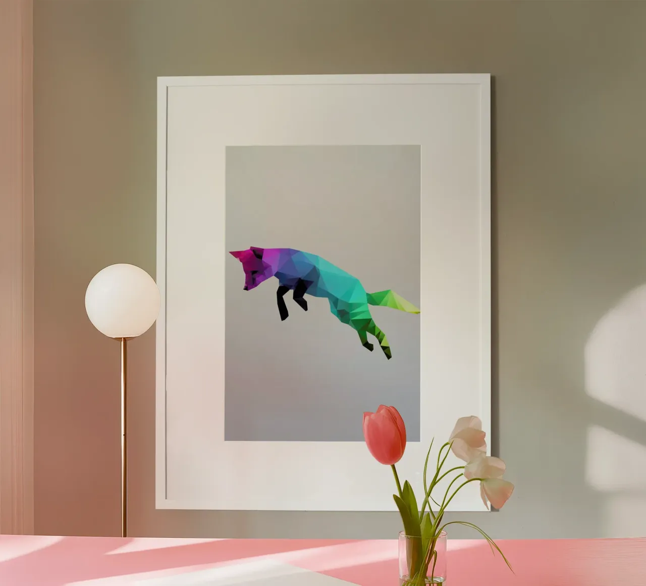 Glass Animals - Flying Fox poster con telaio in plastica da Three Of The Possessed