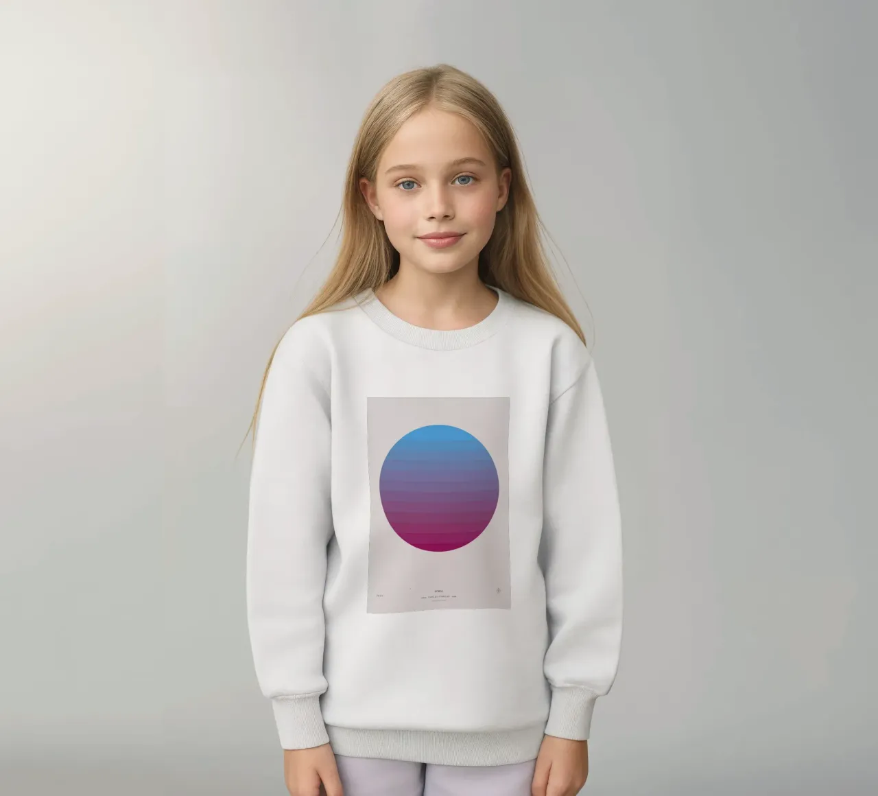 Senses - Form felpa bambino da Ash Nico