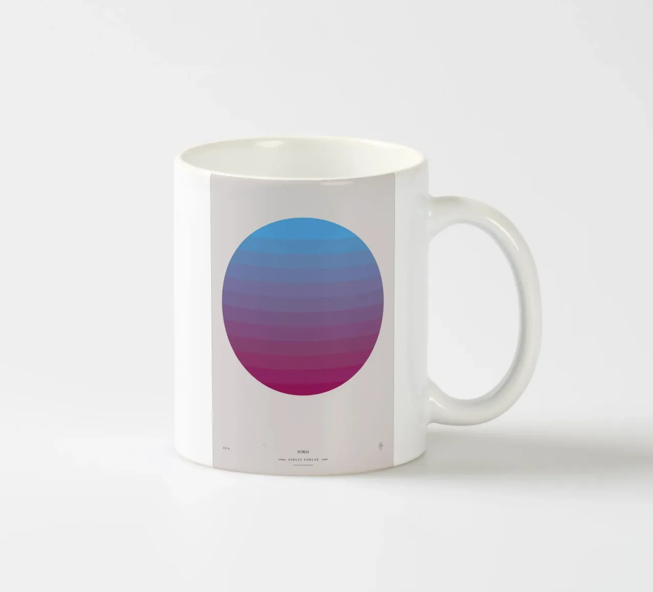 Senses - Form tazza in ceramica da Ash Nico