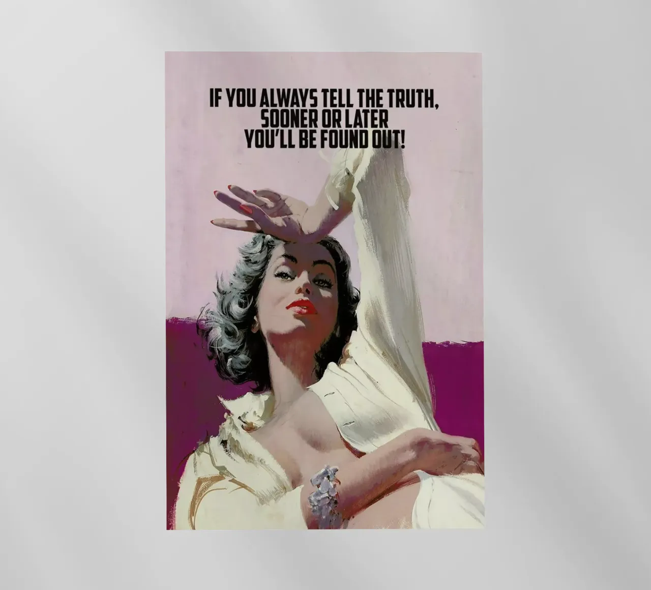 If You Always Tell The Truth pellicola backlit da Gallery Print and Art Limited