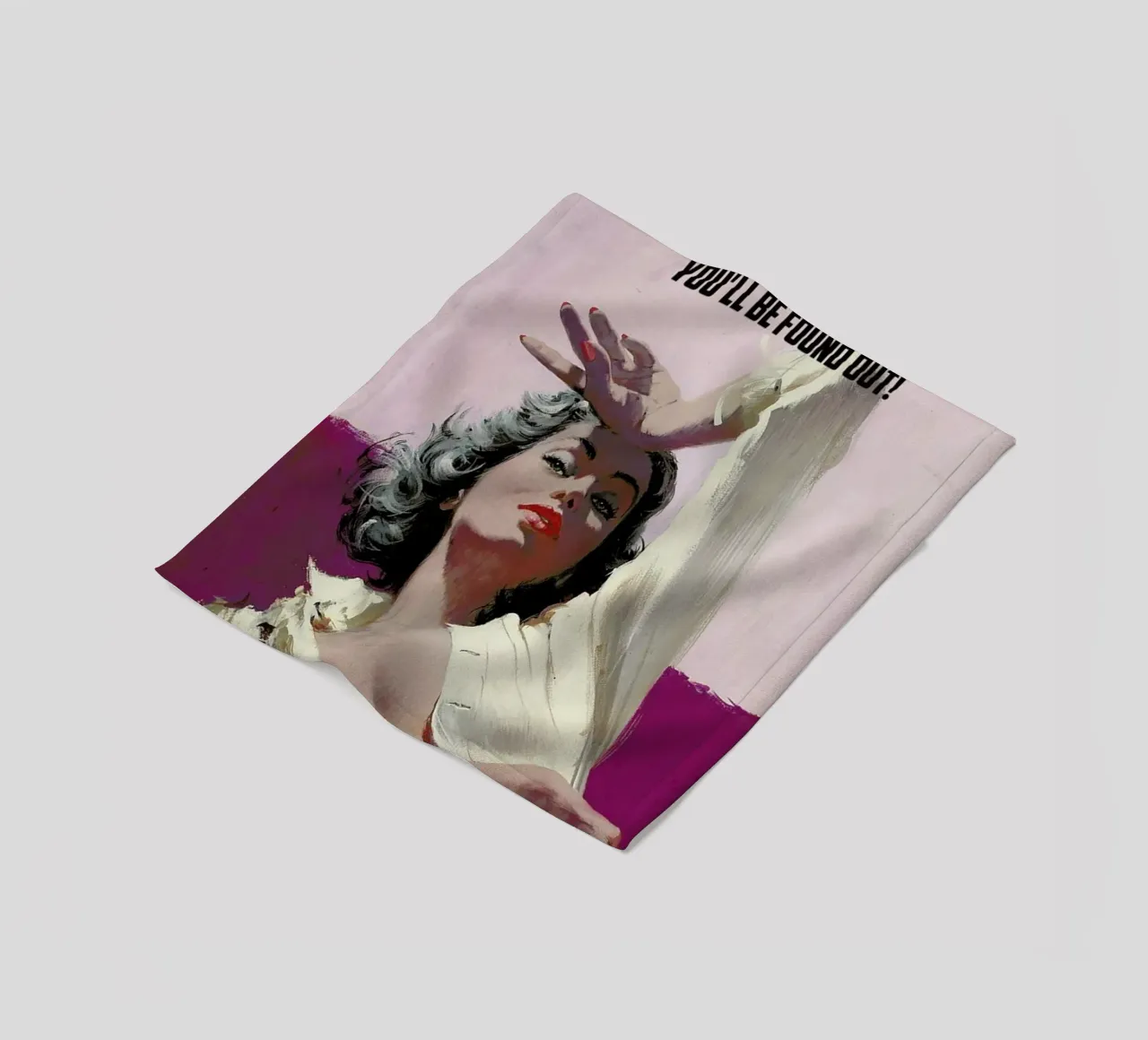 If You Always Tell The Truth coperta in pile da Gallery Print and Art Limited