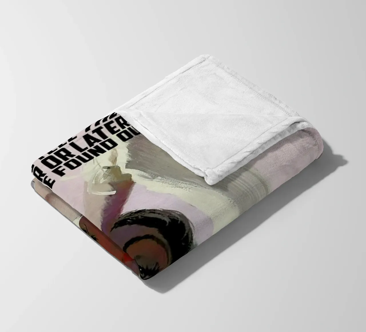 If You Always Tell The Truth coperta in pile da Gallery Print and Art Limited