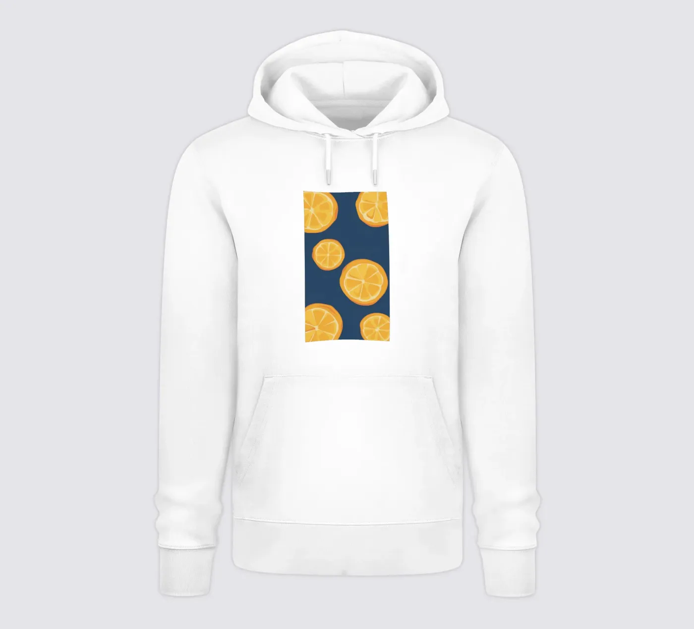 Orangenscheiben-Muster Hoodie von Pale Aura