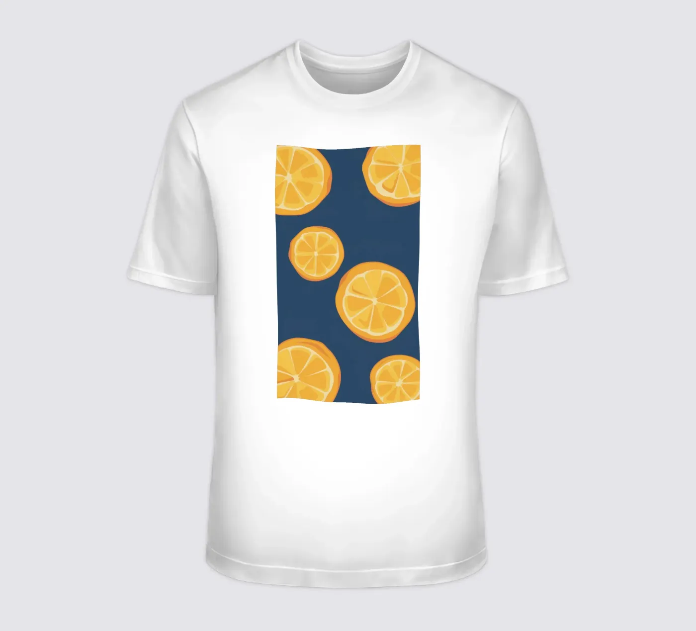 Orange Slice Pattern t-shirt by Pale Aura