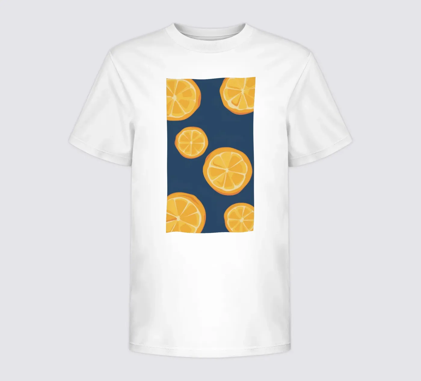 Orangenscheiben-Muster Kinder T-Shirt von Pale Aura