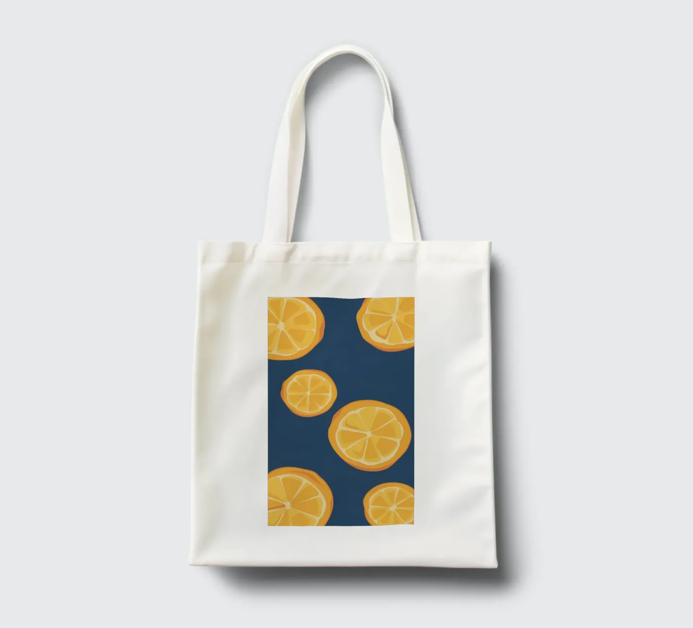 Orange Slice Pattern tote bag by Pale Aura