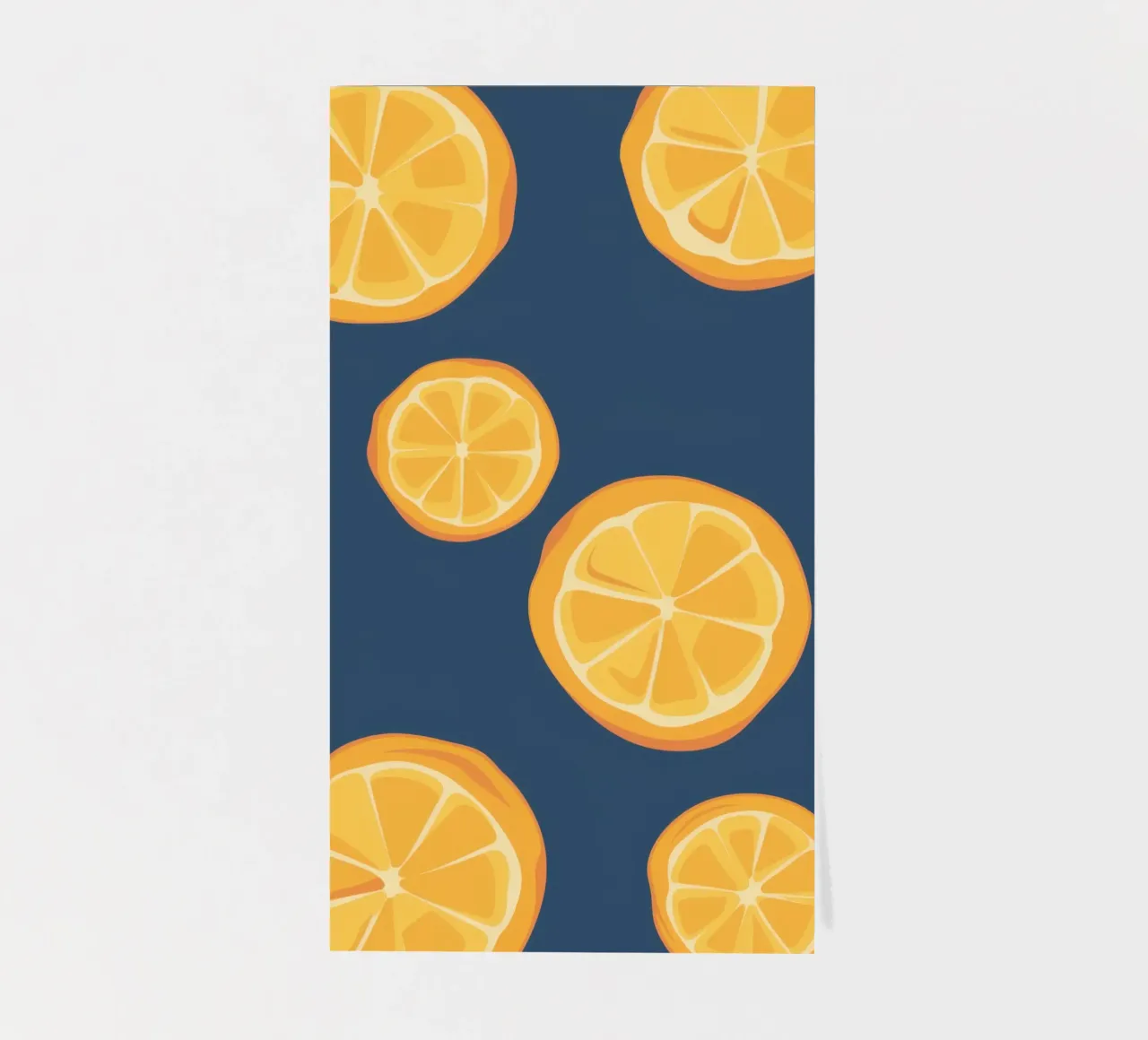 Orange Slice Pattern sticker sheet by Pale Aura
