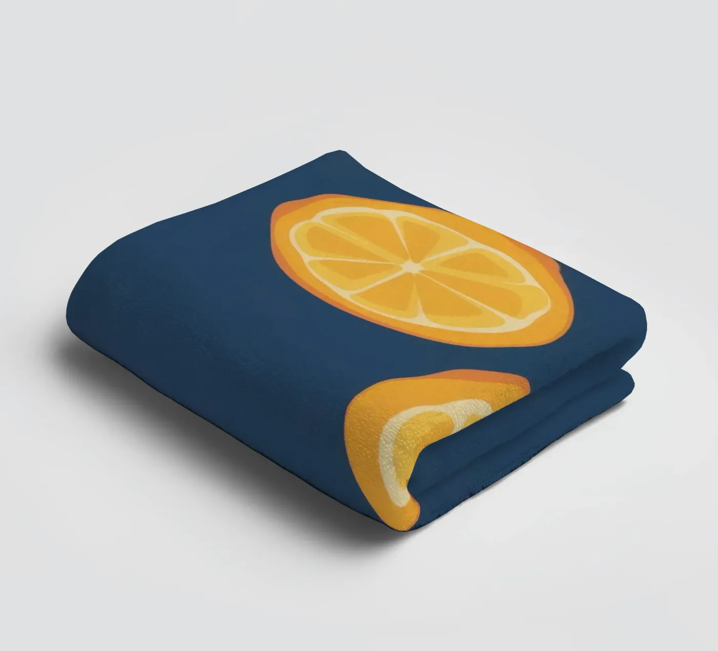 Orange Slice Pattern Handtuch von Pale Aura