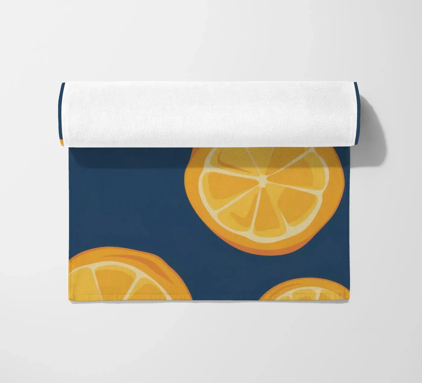 Motif de la tranche d'orange serviette de plage de Pale Aura