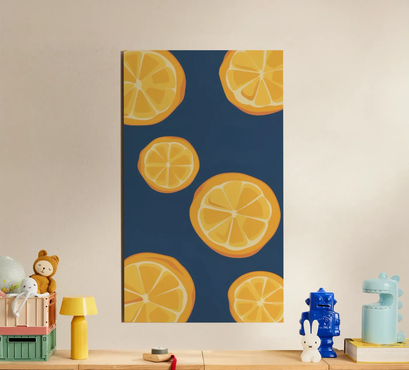 Orange Slice Pattern forex-plaat van Pale Aura