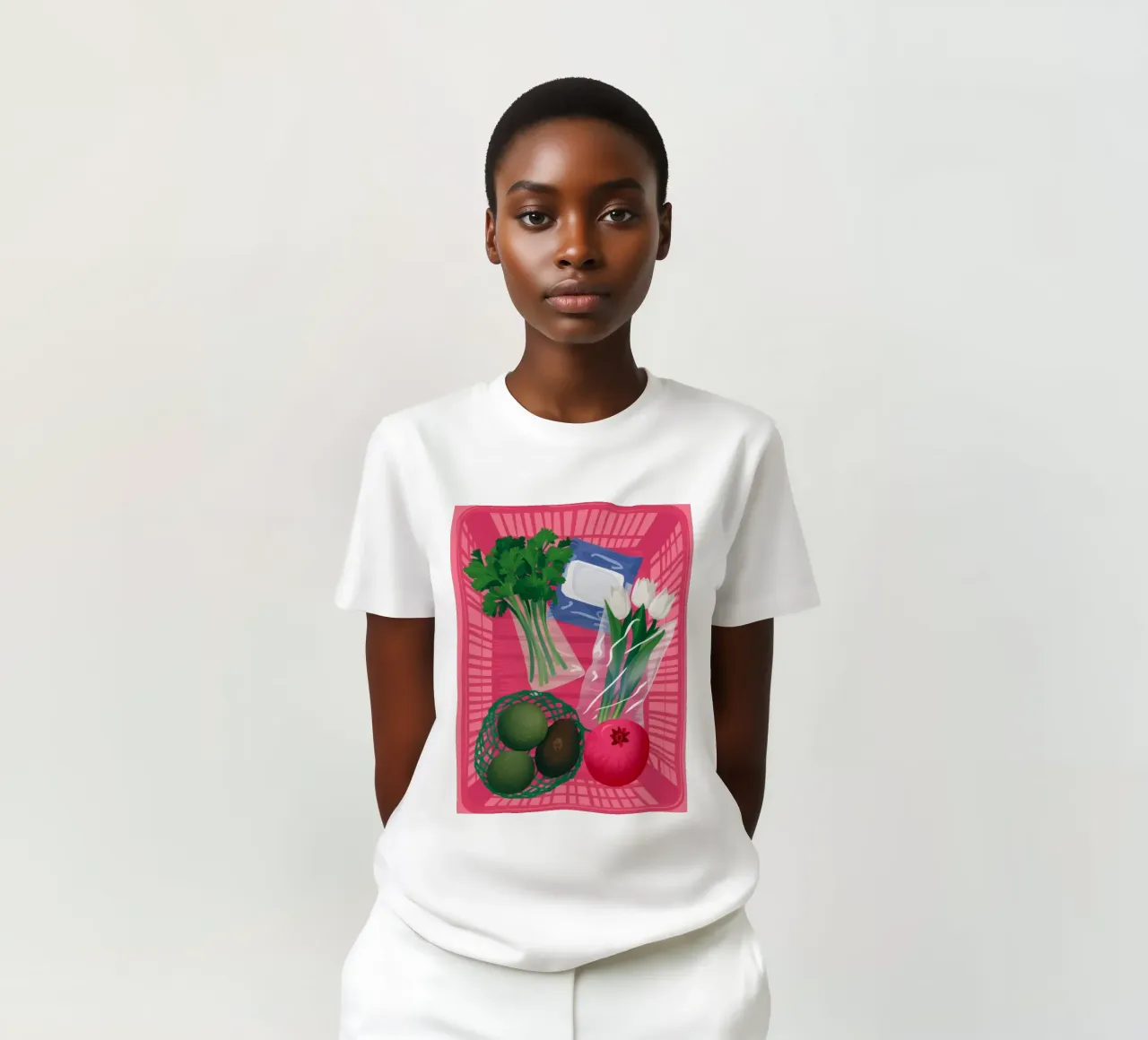 Raccolto verdeggiante Quiete t-shirt da Haven Fantasy