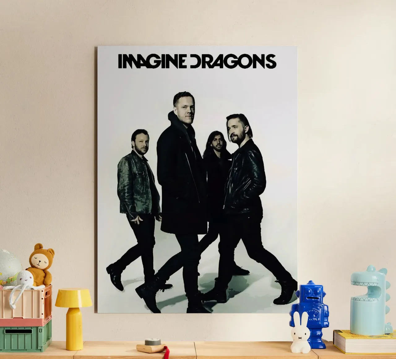 Imagine Dragons alluminio dibond da vanhesling