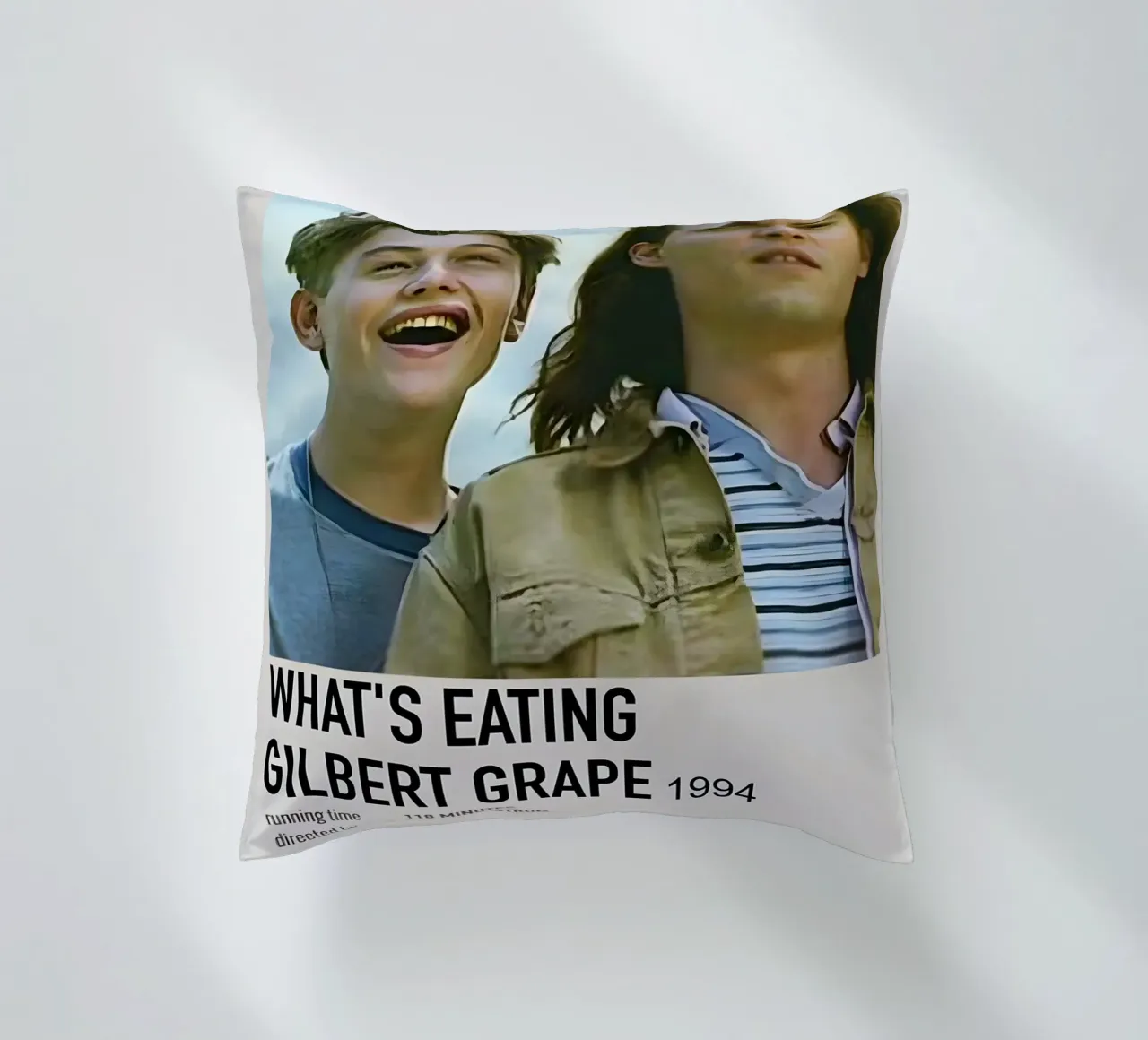 WHAT'S EATING GILBERT GRAPE 1994 cuscino da MVFminimalist