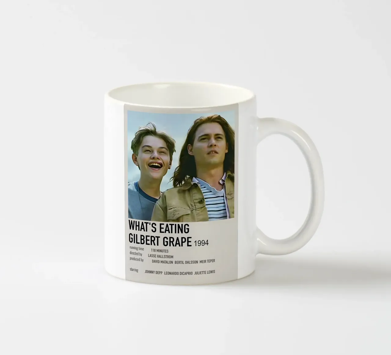 WHAT'S EATING GILBERT GRAPE 1994 tazza in ceramica da MVFminimalist