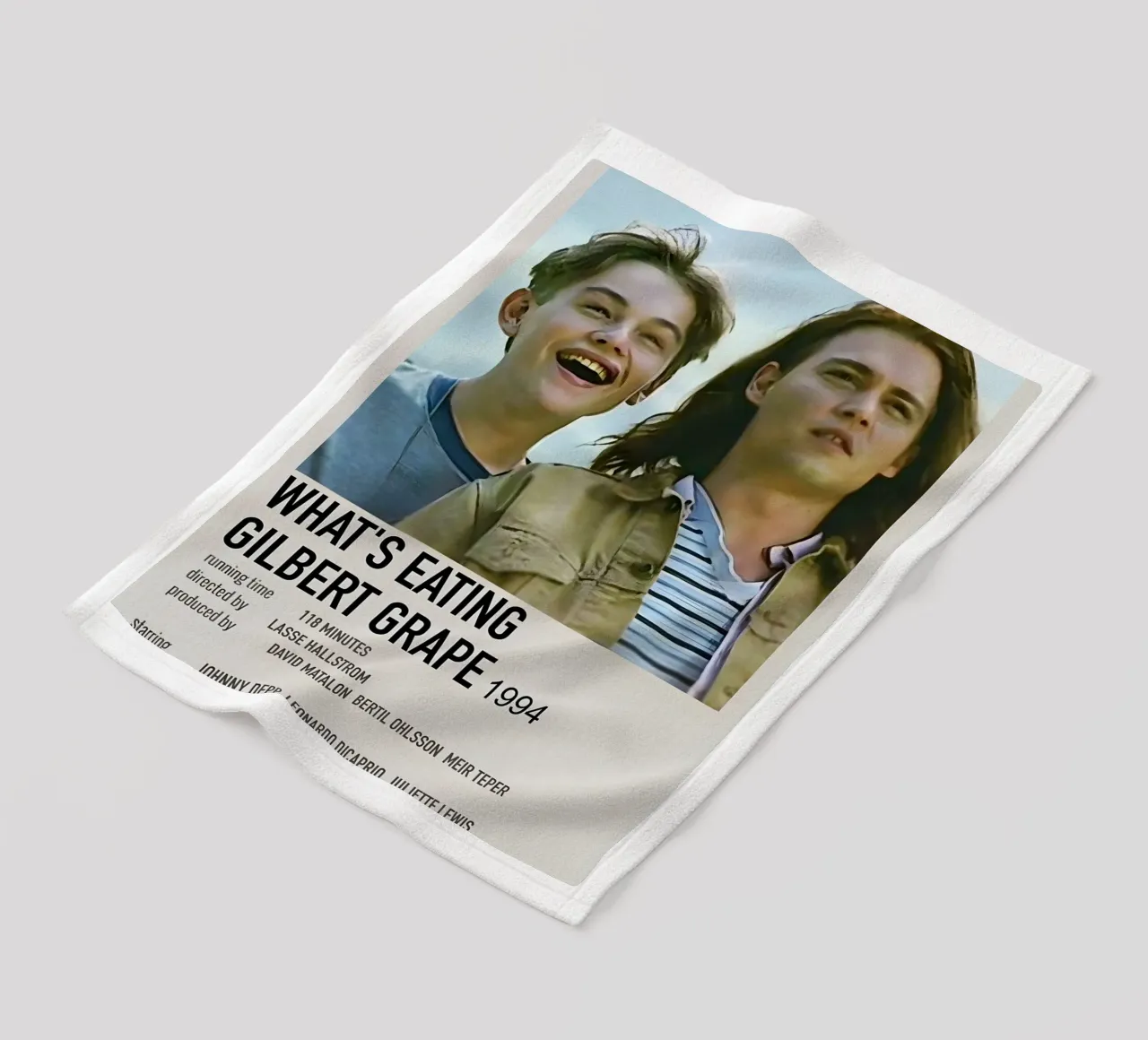 WHAT'S EATING GILBERT GRAPE 1994 coperta in pile da MVFminimalist
