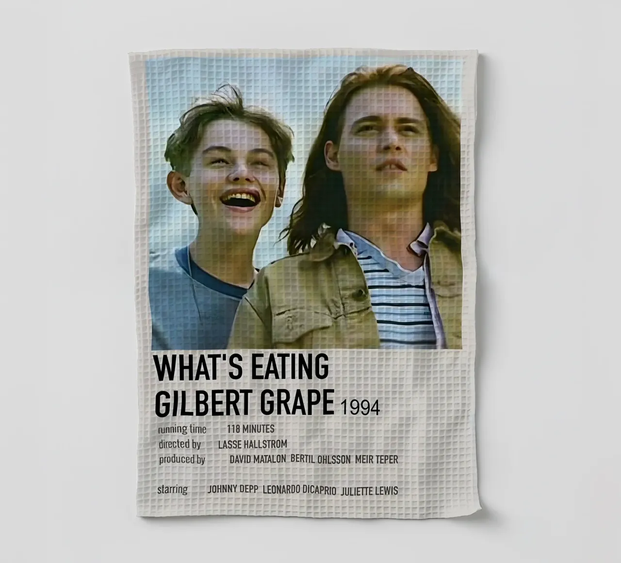 WHAT'S EATING GILBERT GRAPE 1994 canovaccio da cucina da MVFminimalist