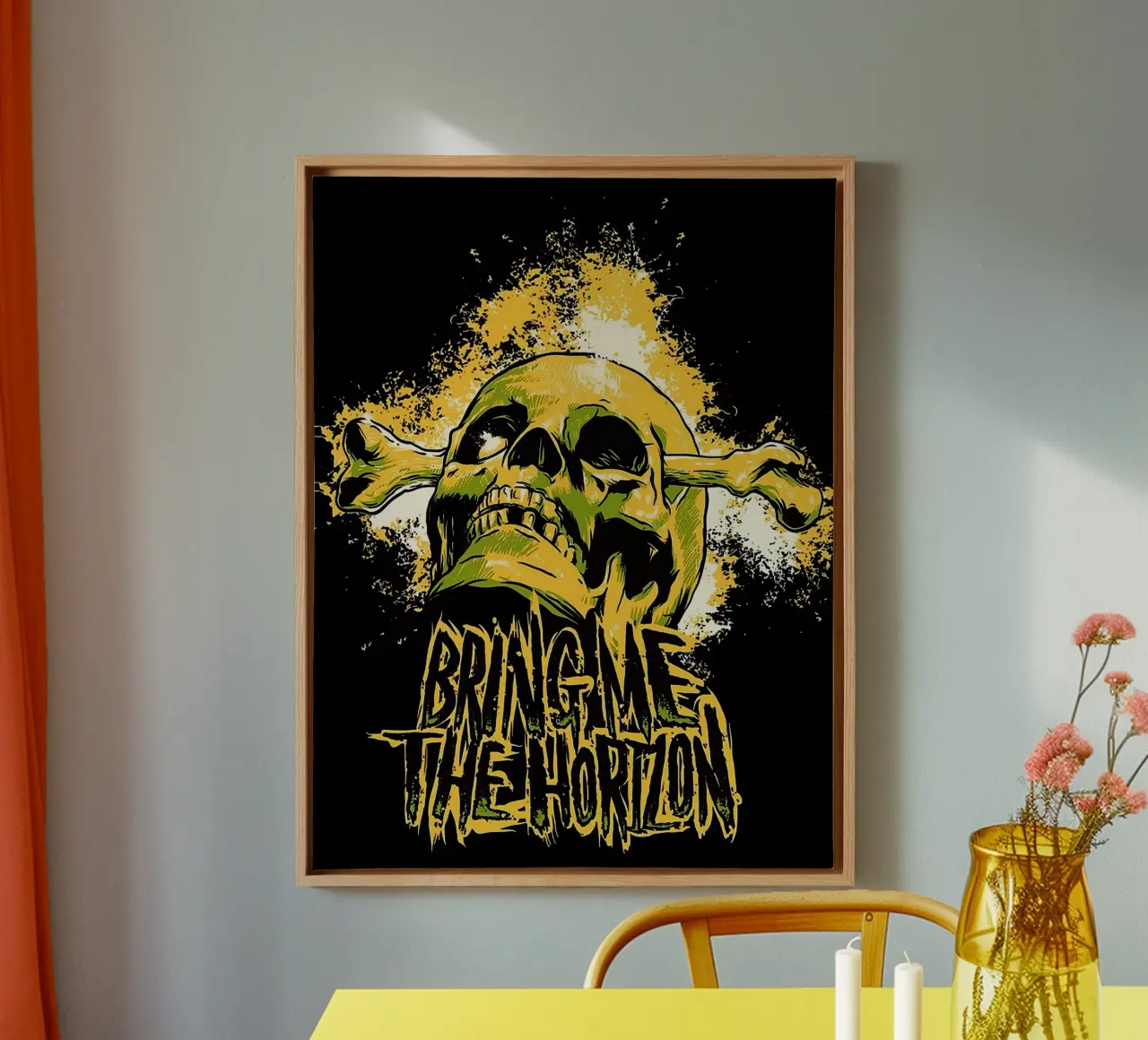 Bring Me the Horizon canvas by vanhesling