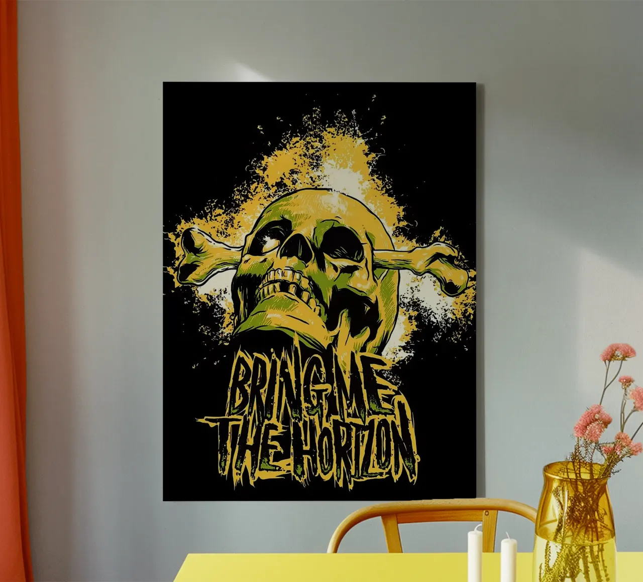 Bring Me the Horizon canvas by vanhesling