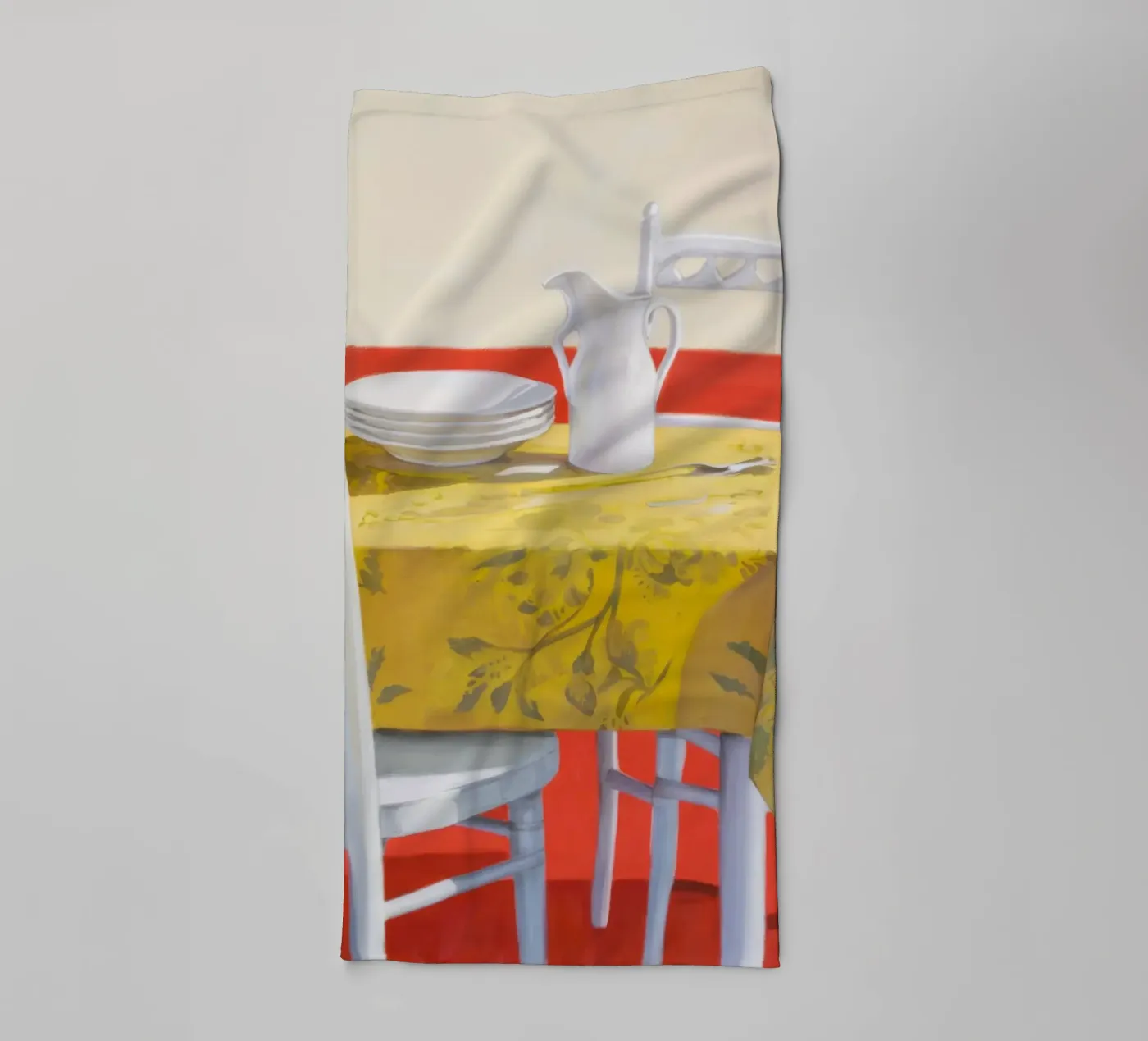 Yellow Table Setting towel by Pale Aura