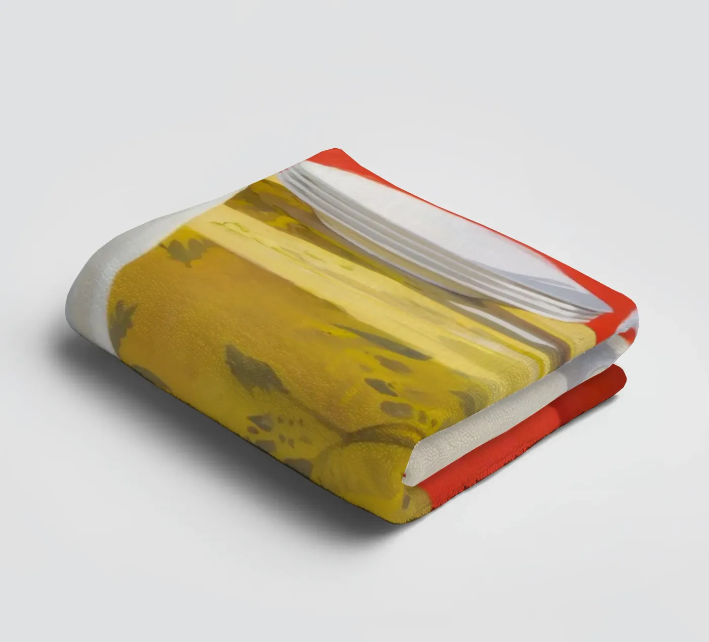 Yellow Table Setting towel by Pale Aura