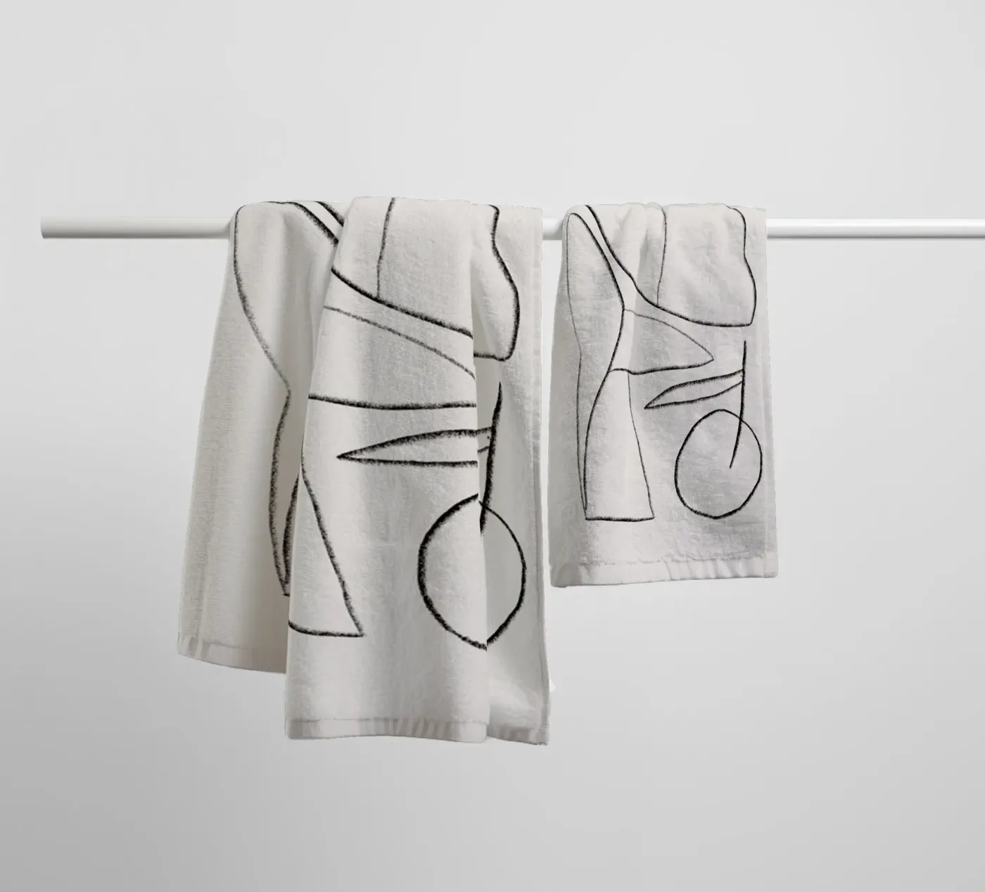 Azalea badhanddoek van Pure