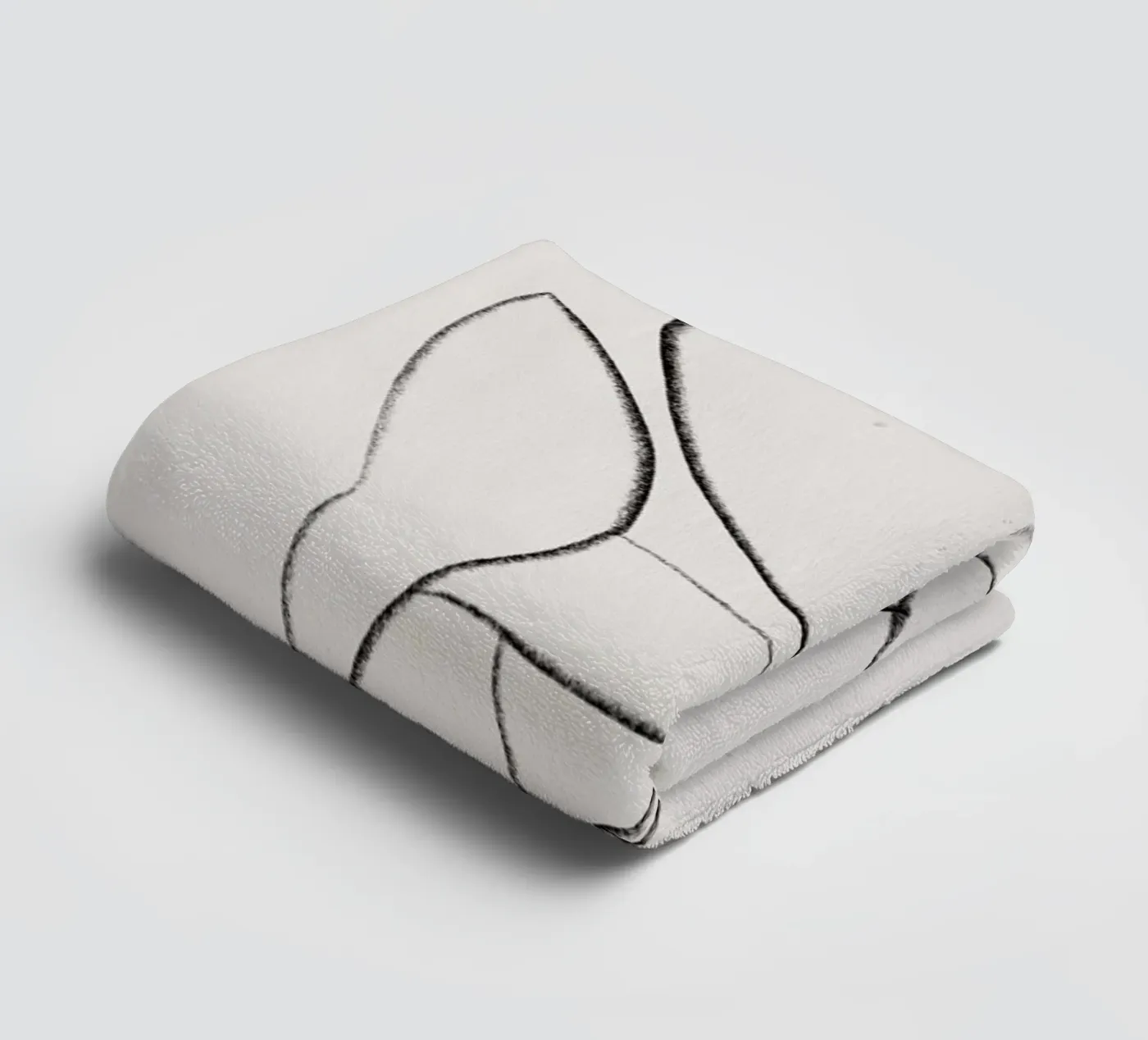 Azalea badhanddoek van Pure