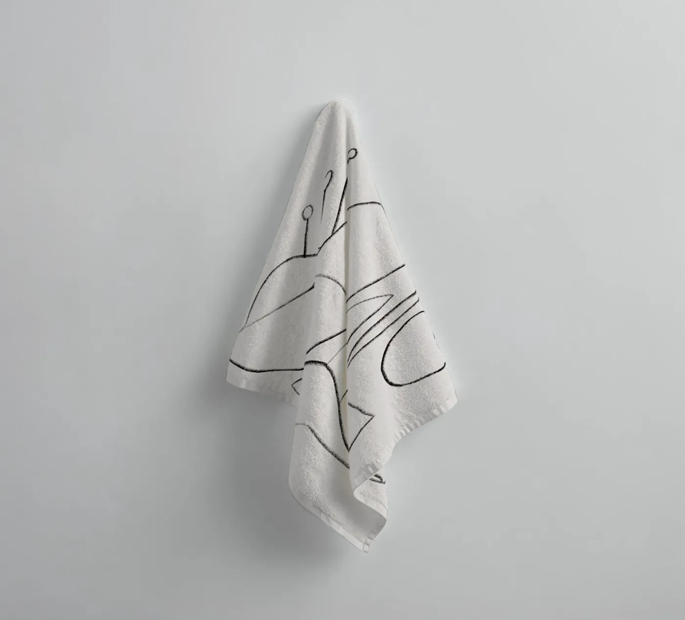 Azalea badhanddoek van Pure