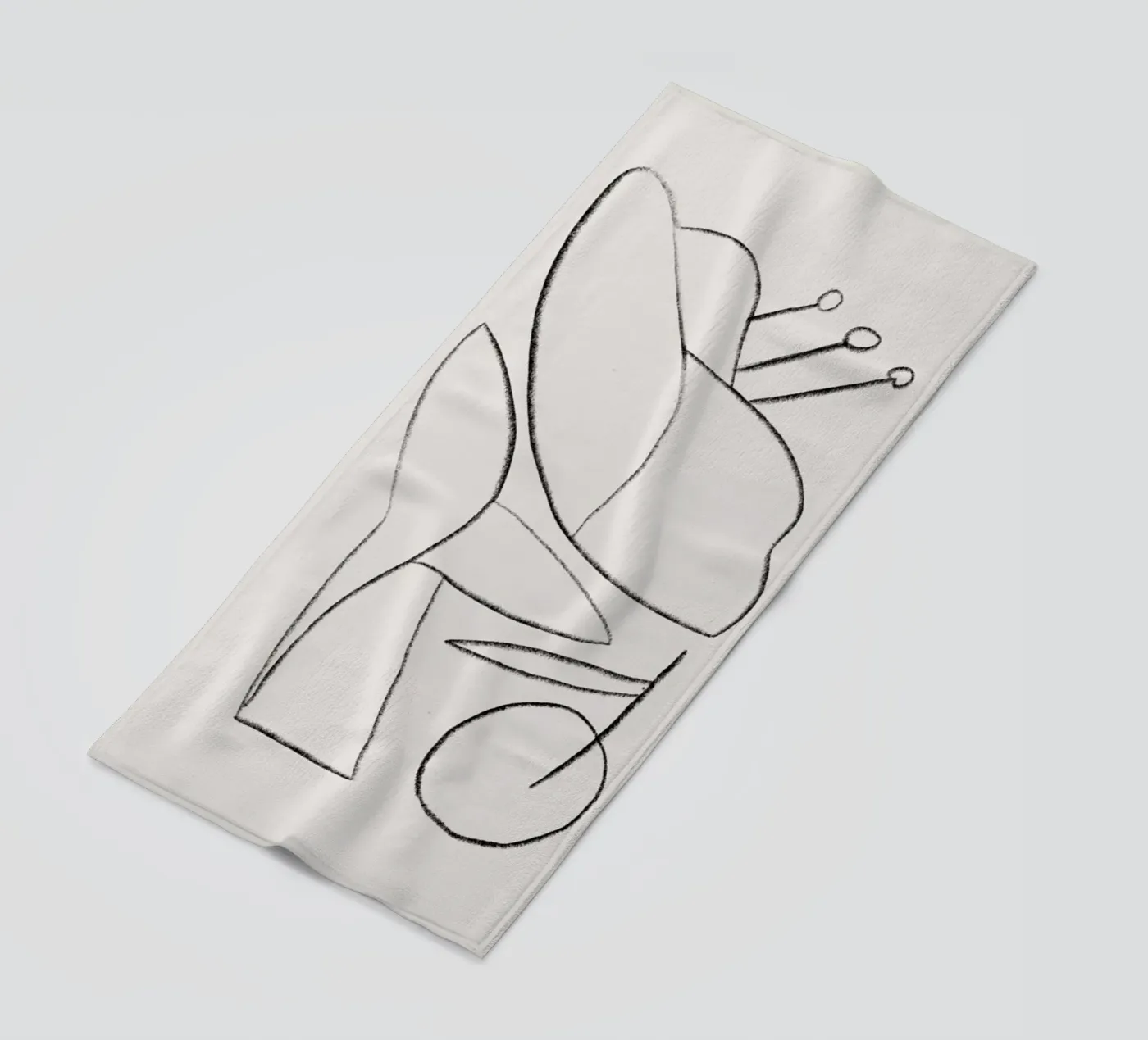 Azalea beach towel by Pure