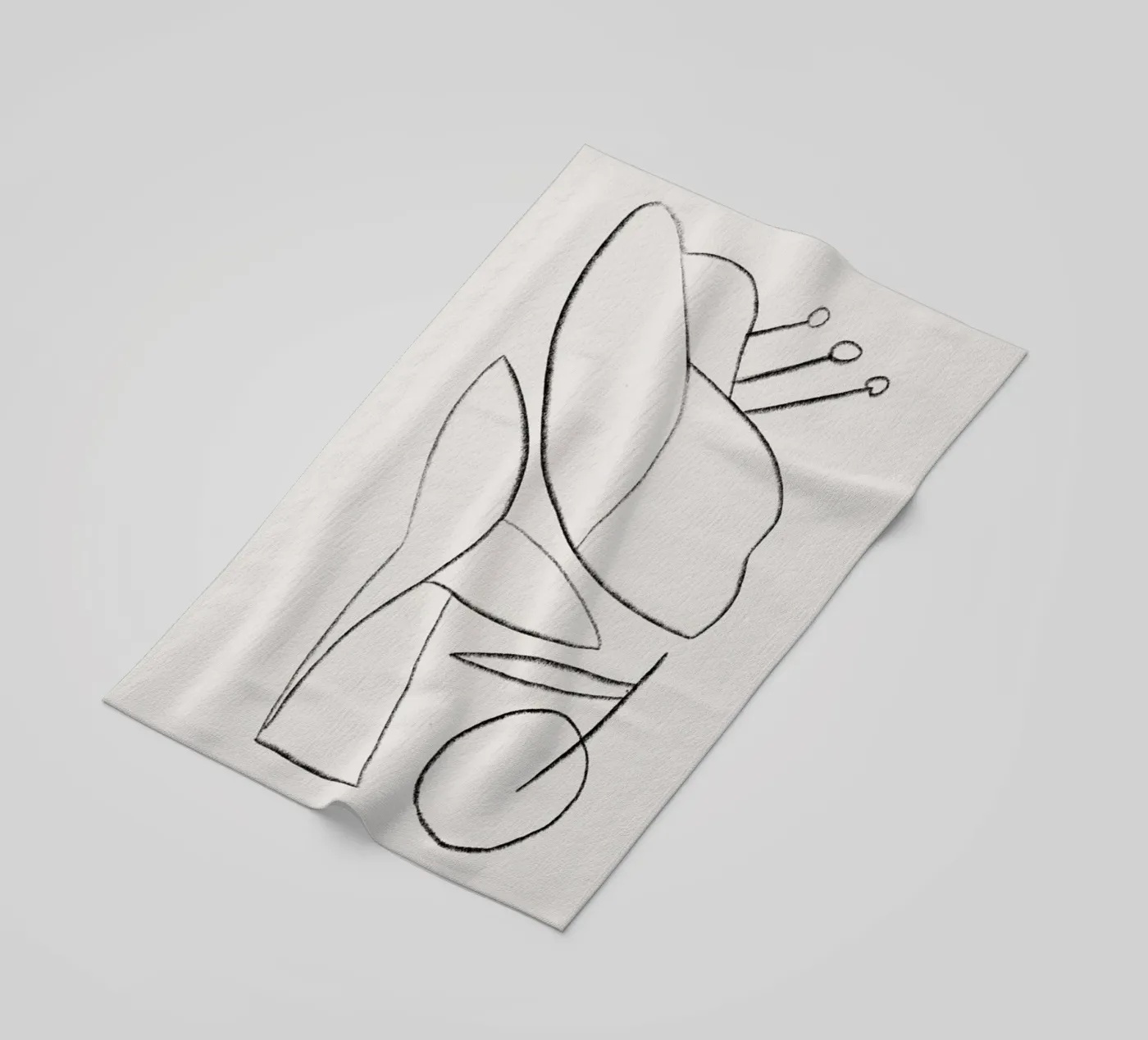 Azalea beach towel by Pure