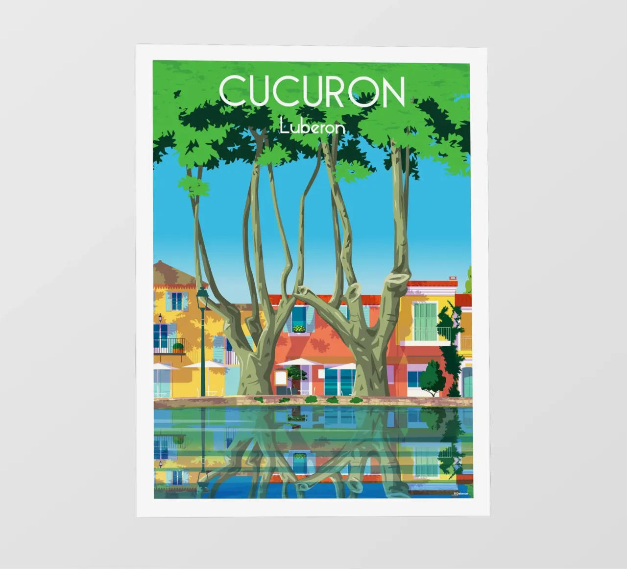 Cucuron pellicola backlit da Raphaël Delerue