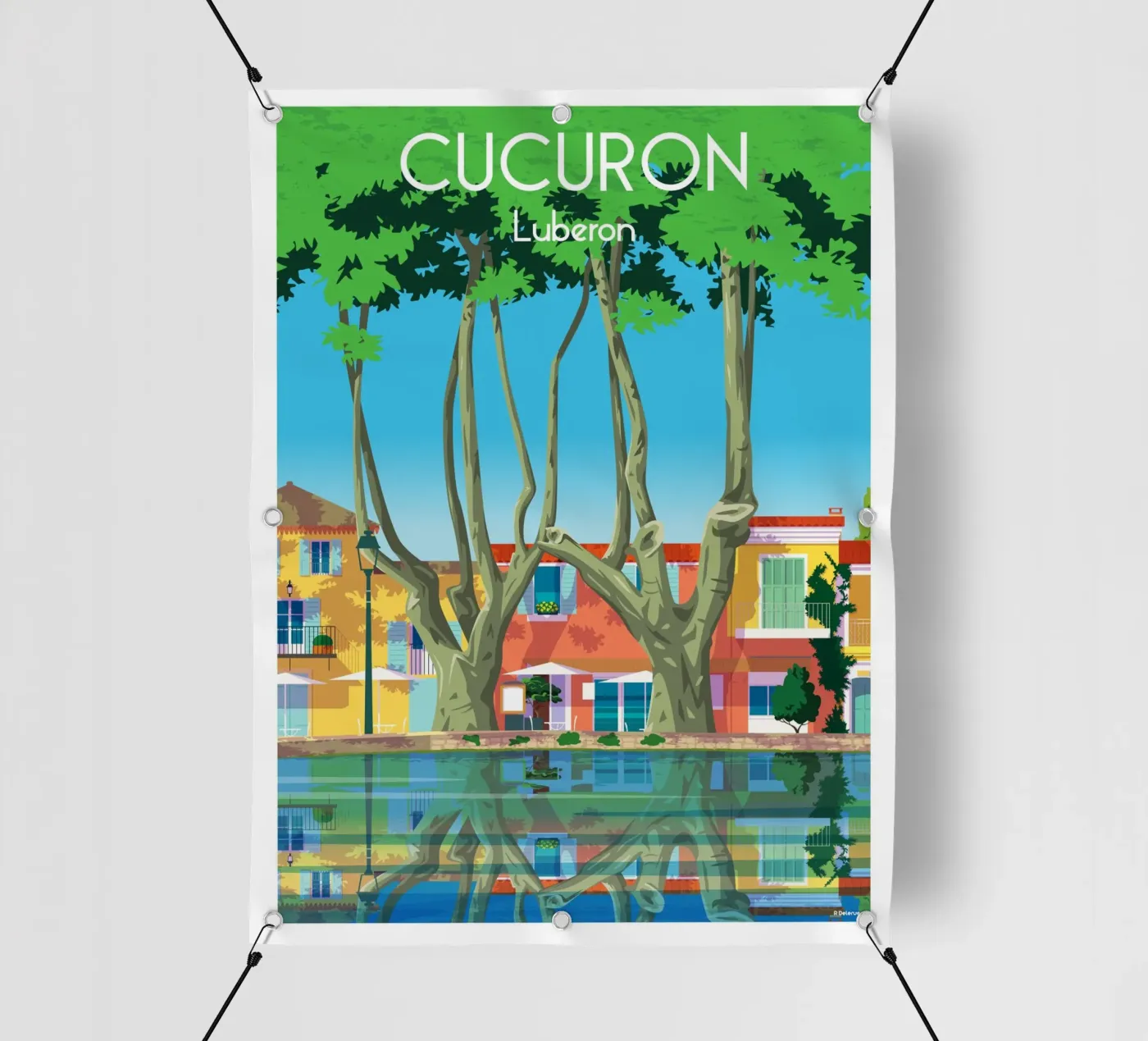Cucuron telo in pvc da Raphaël Delerue