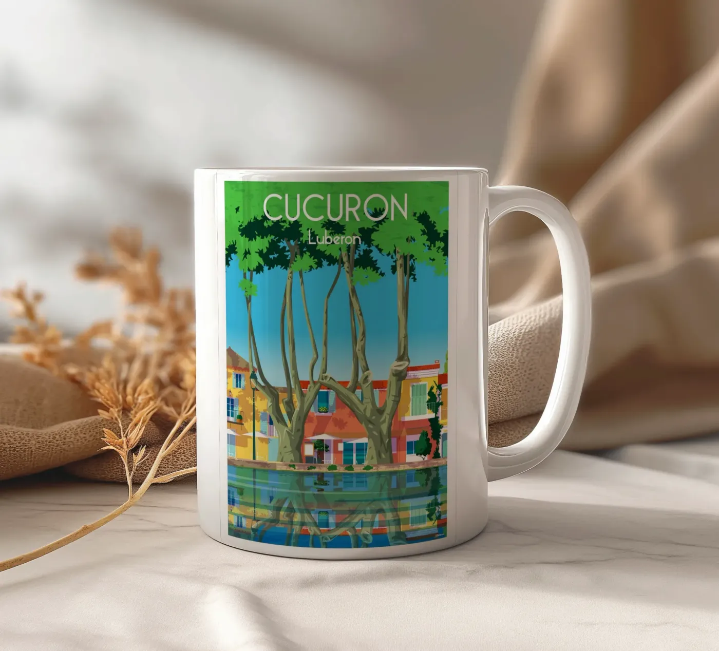 Cucuron ceramic mug by Raphaël Delerue