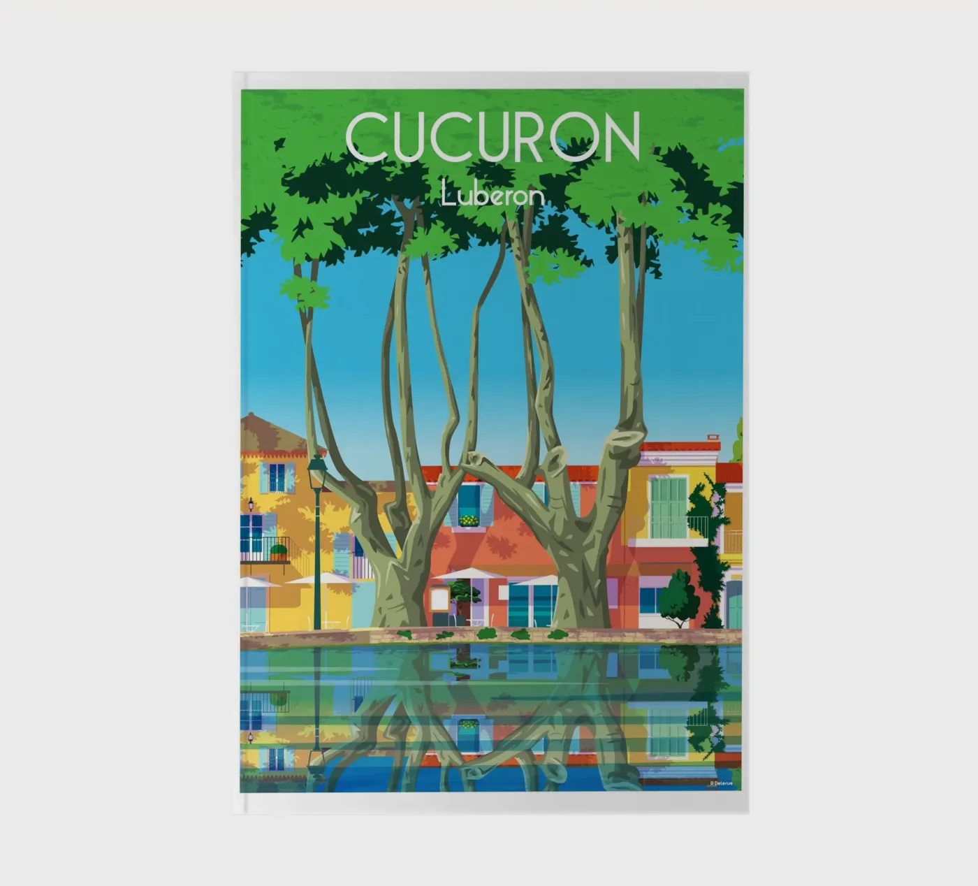 Cucuron notebook by Raphaël Delerue