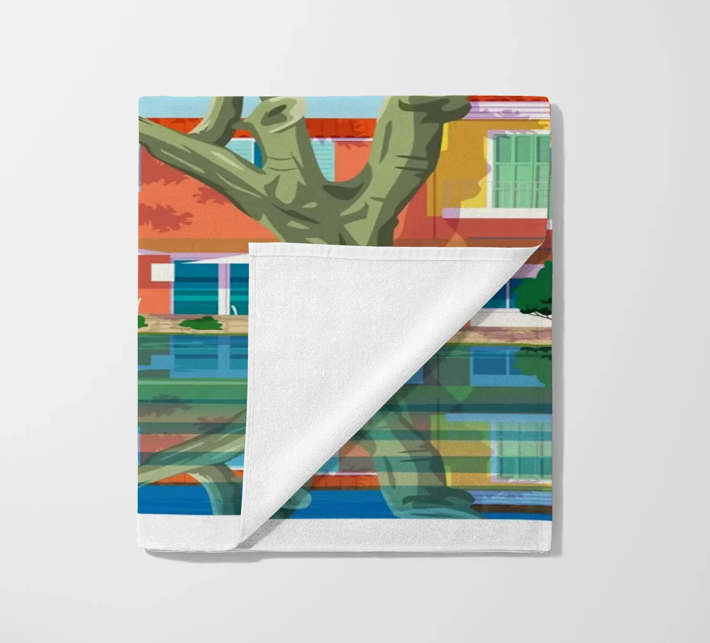 Cucuron serviette de plage de Raphaël Delerue