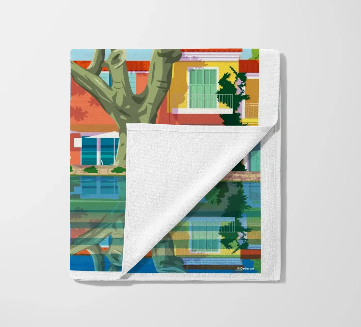 Cucuron serviette de plage de Raphaël Delerue