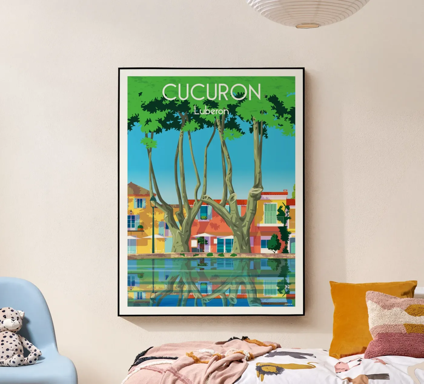 Cucuron Acryl-Glas von Raphaël Delerue