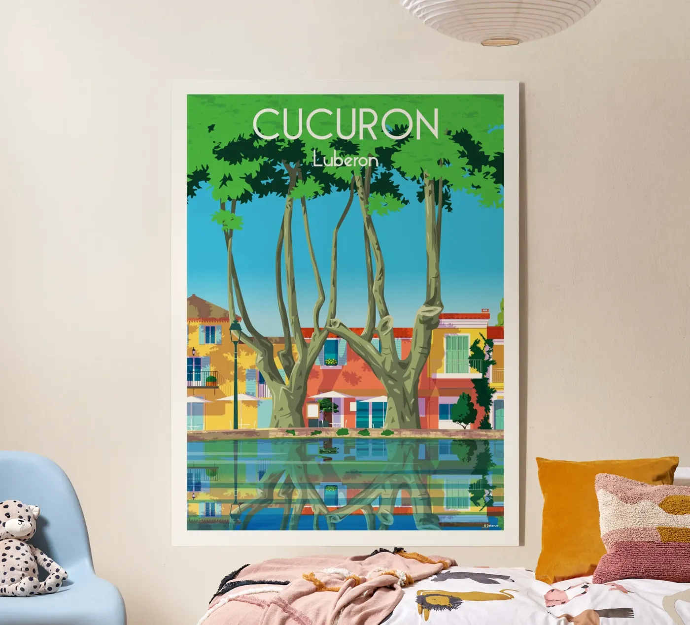 Cucuron Acryl-Glas von Raphaël Delerue