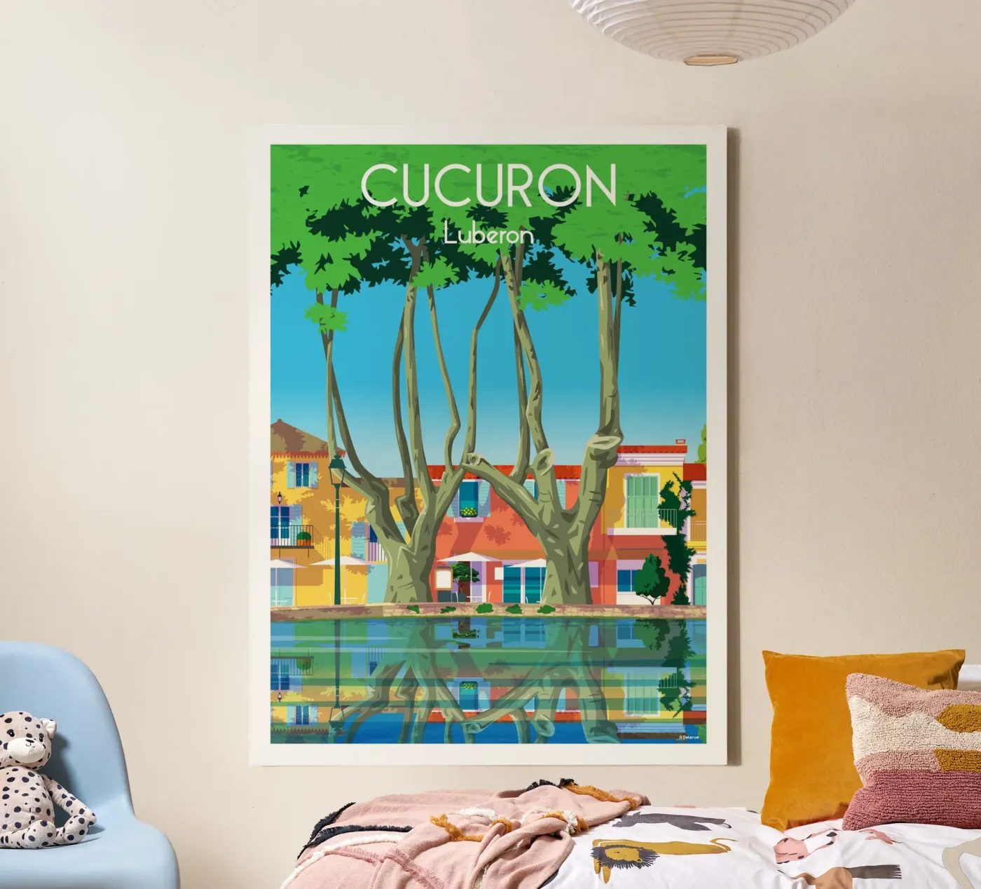 Cucuron tela da Raphaël Delerue