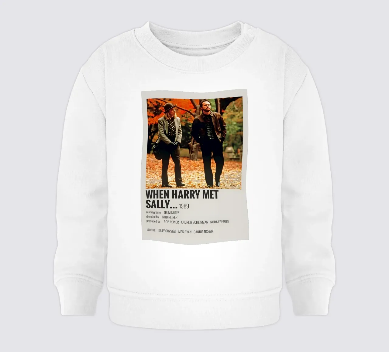 WHEN HARRY MET SALLY 1989 felpa neonato da MVFminimalist
