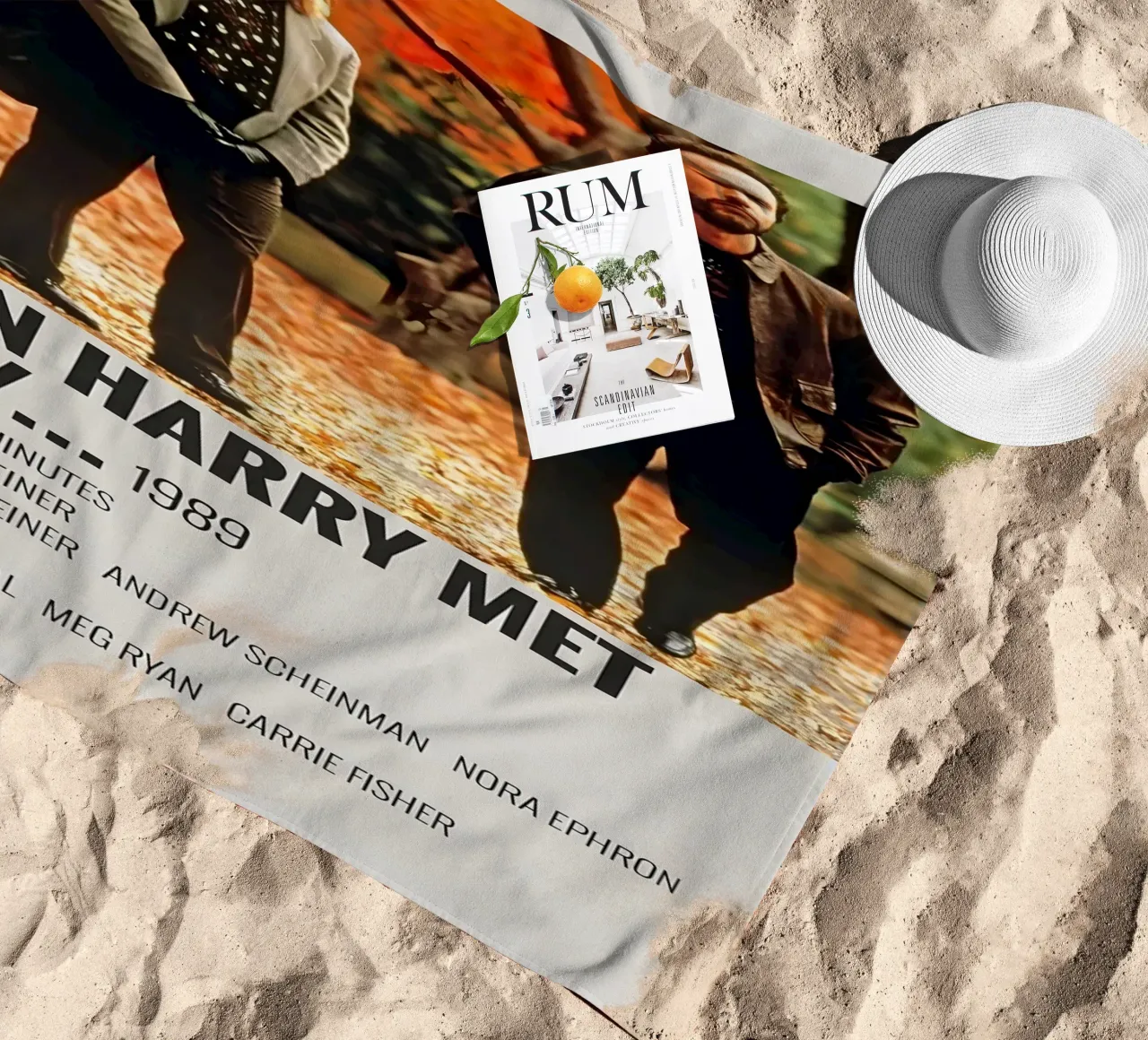 WHEN HARRY MET SALLY 1989 telo mare da MVFminimalist
