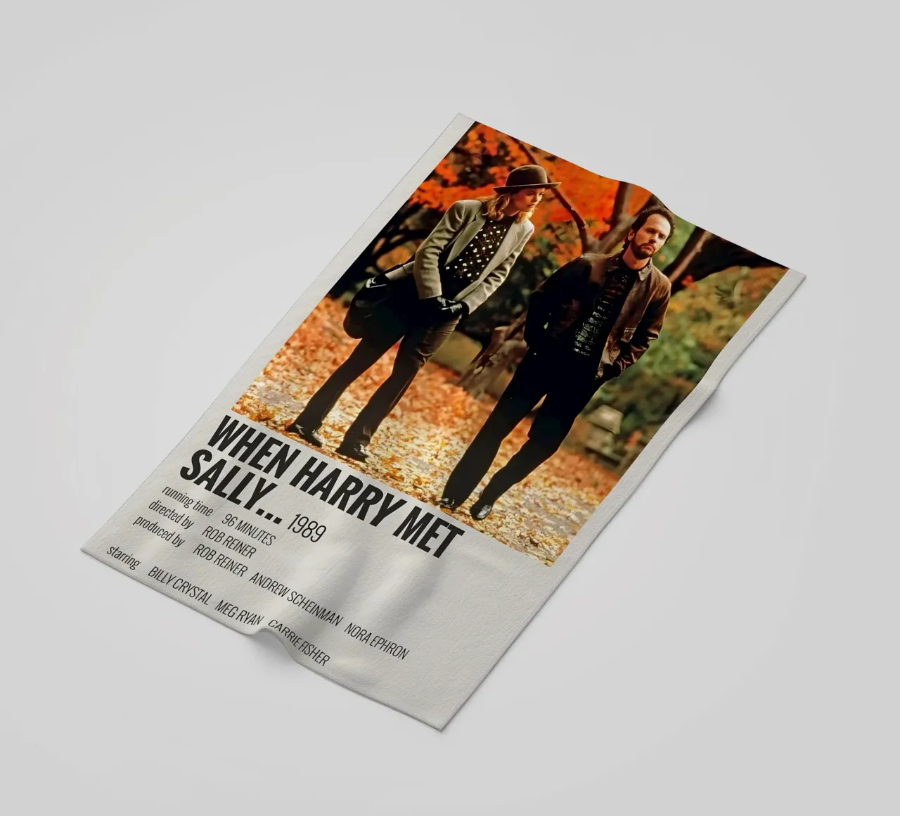 WHEN HARRY MET SALLY 1989 telo mare da MVFminimalist