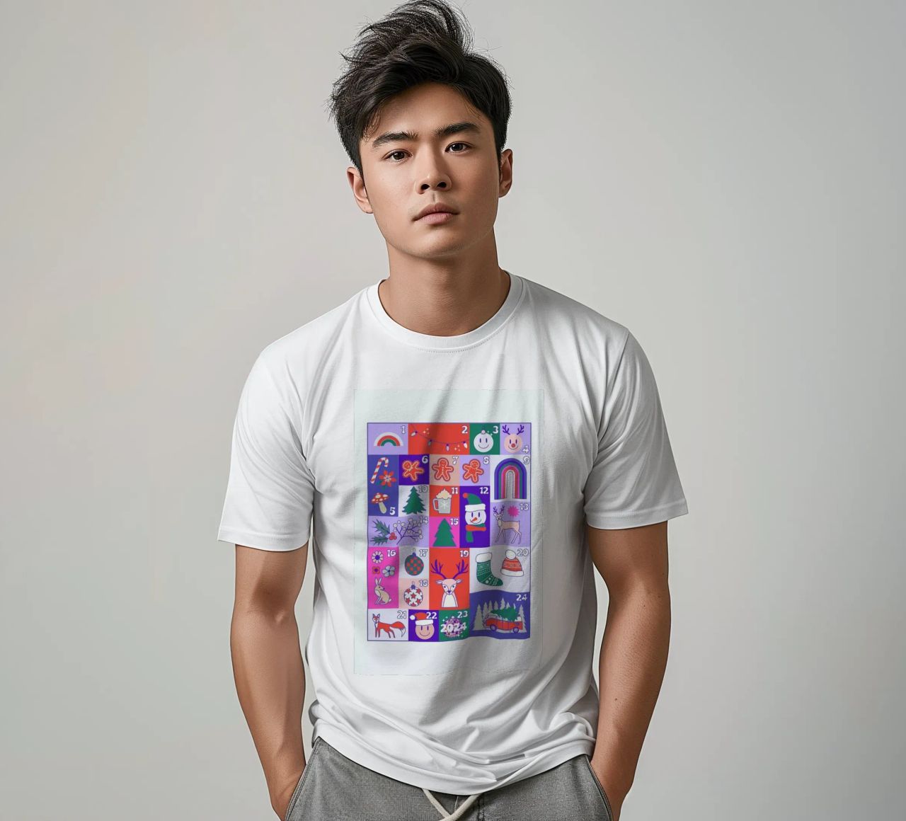 Advent Calendar 2024 t-shirt da cafelab
