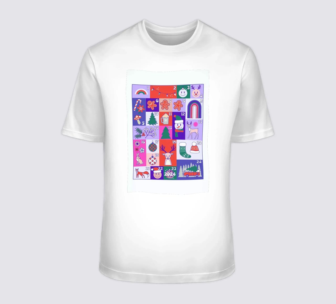 Advent Calendar 2024 t-shirt da cafelab