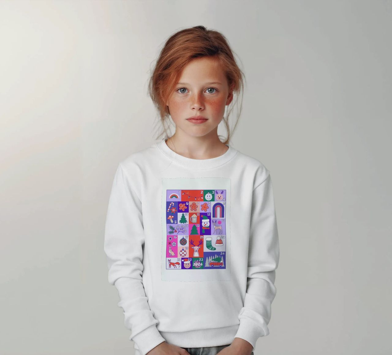 Advent Calendar 2024 felpa bambino da cafelab