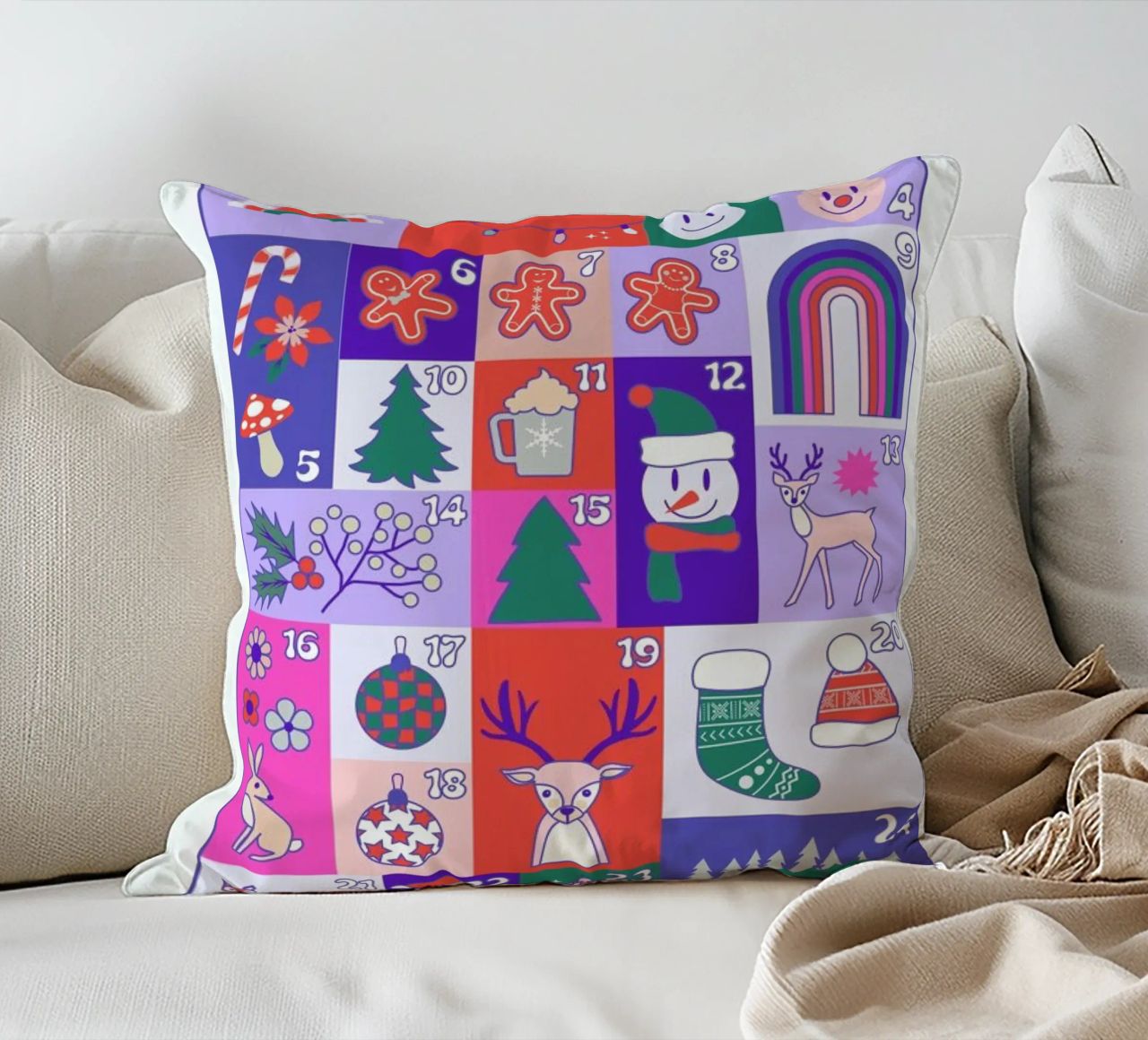 Advent Calendar 2024 cuscino da cafelab