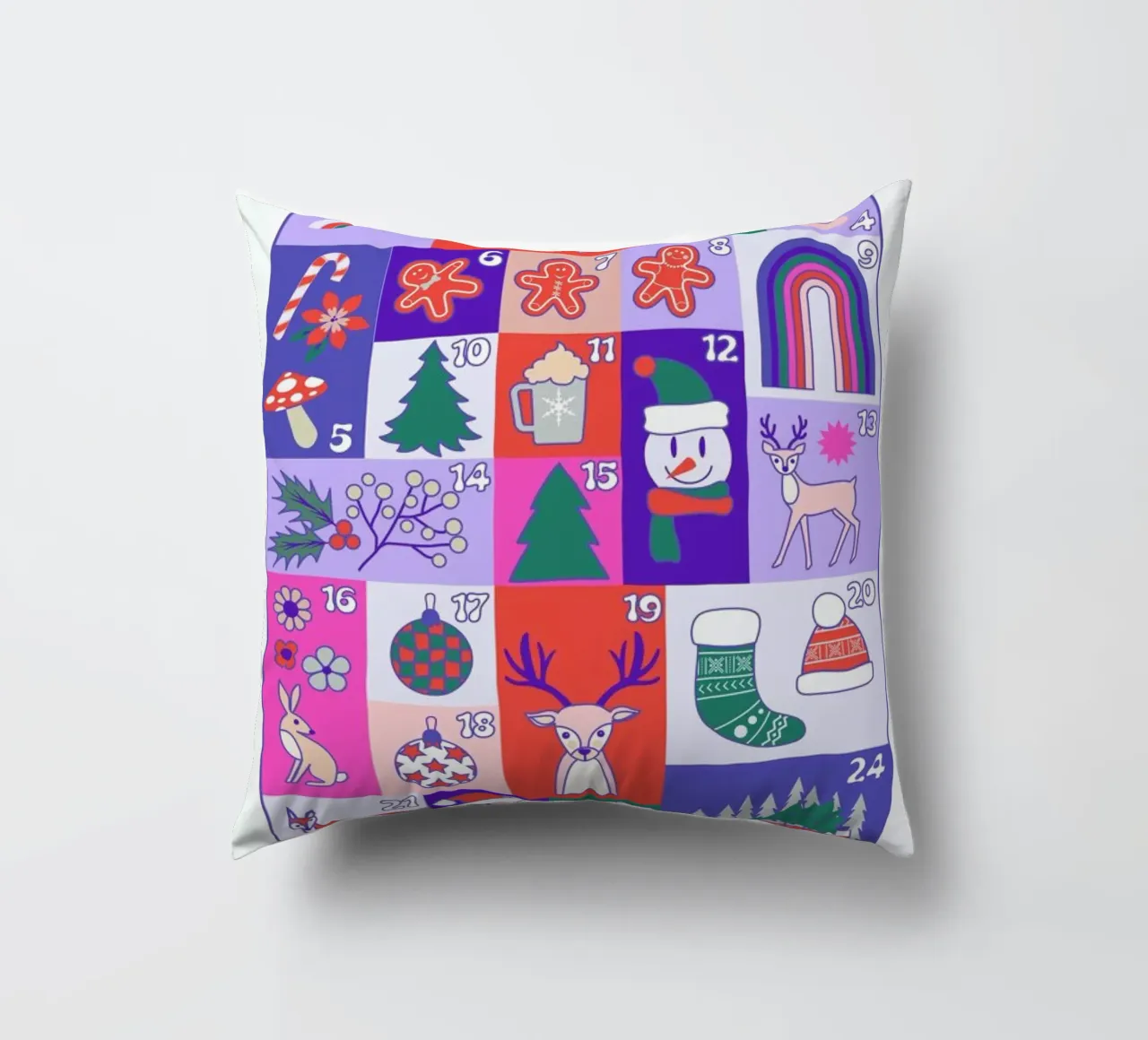 Advent Calendar 2024 Kissen von cafelab