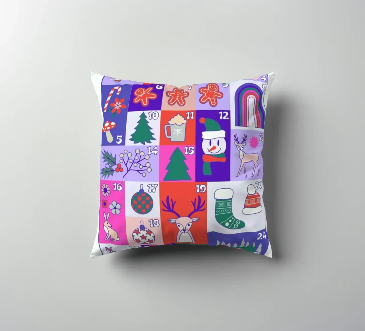 Advent Calendar 2024 Kissen von cafelab