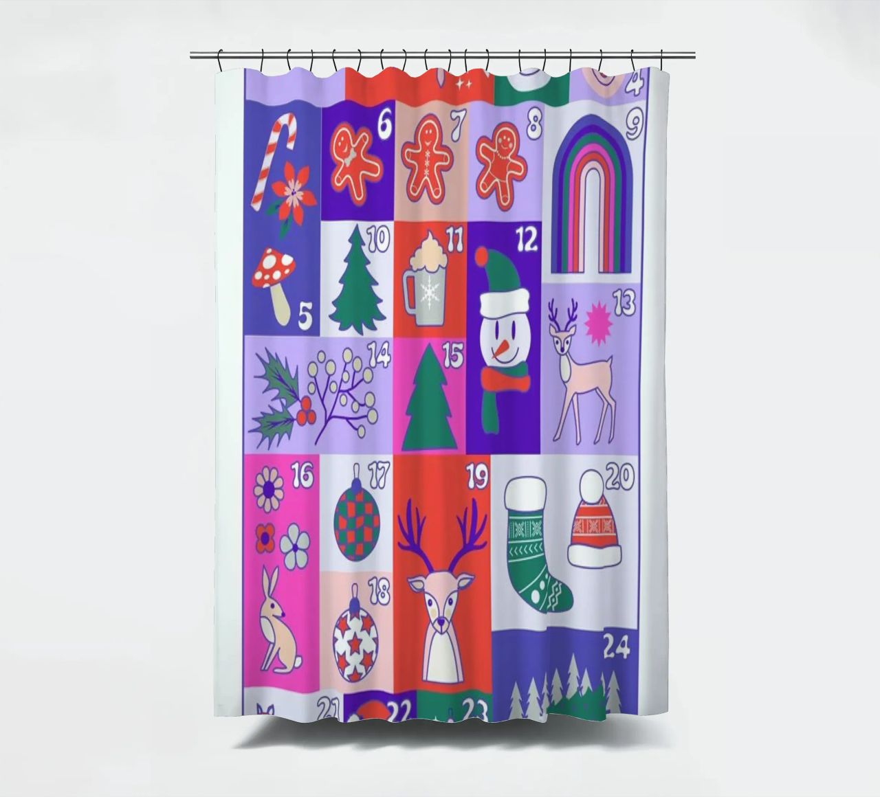 Advent Calendar 2024 tenda da doccia da cafelab