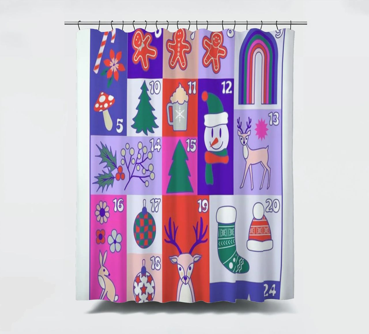 Advent Calendar 2024 tenda da doccia da cafelab