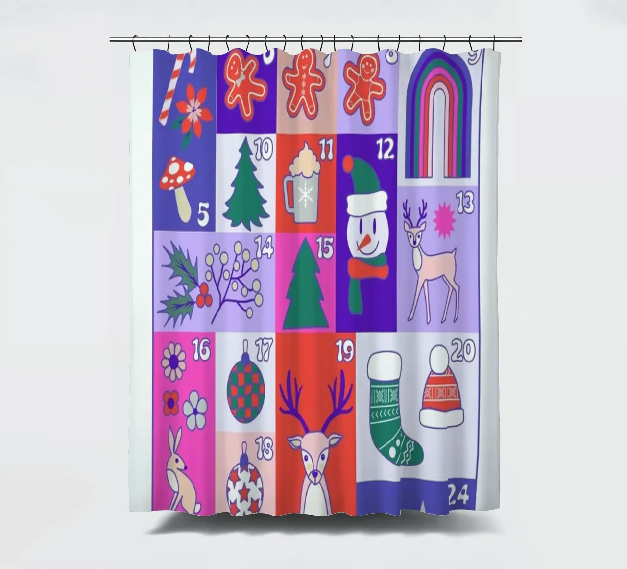 Advent Calendar 2024 tenda da doccia da cafelab